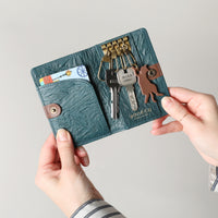 Key & Card Case Greige <Donation ticket ¥700 included> an003