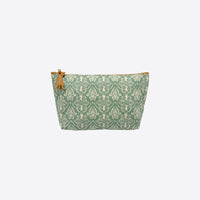 Damask pattern pouch M <Donation ticket ¥400 included> an035