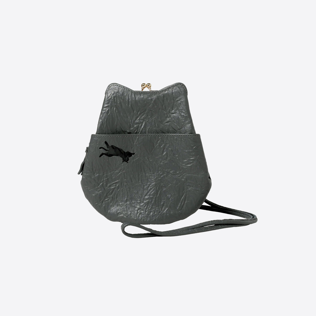 Smartphone Pochette Charcoal Gray &lt;Donation ticket ¥1,600 included&gt; an005 