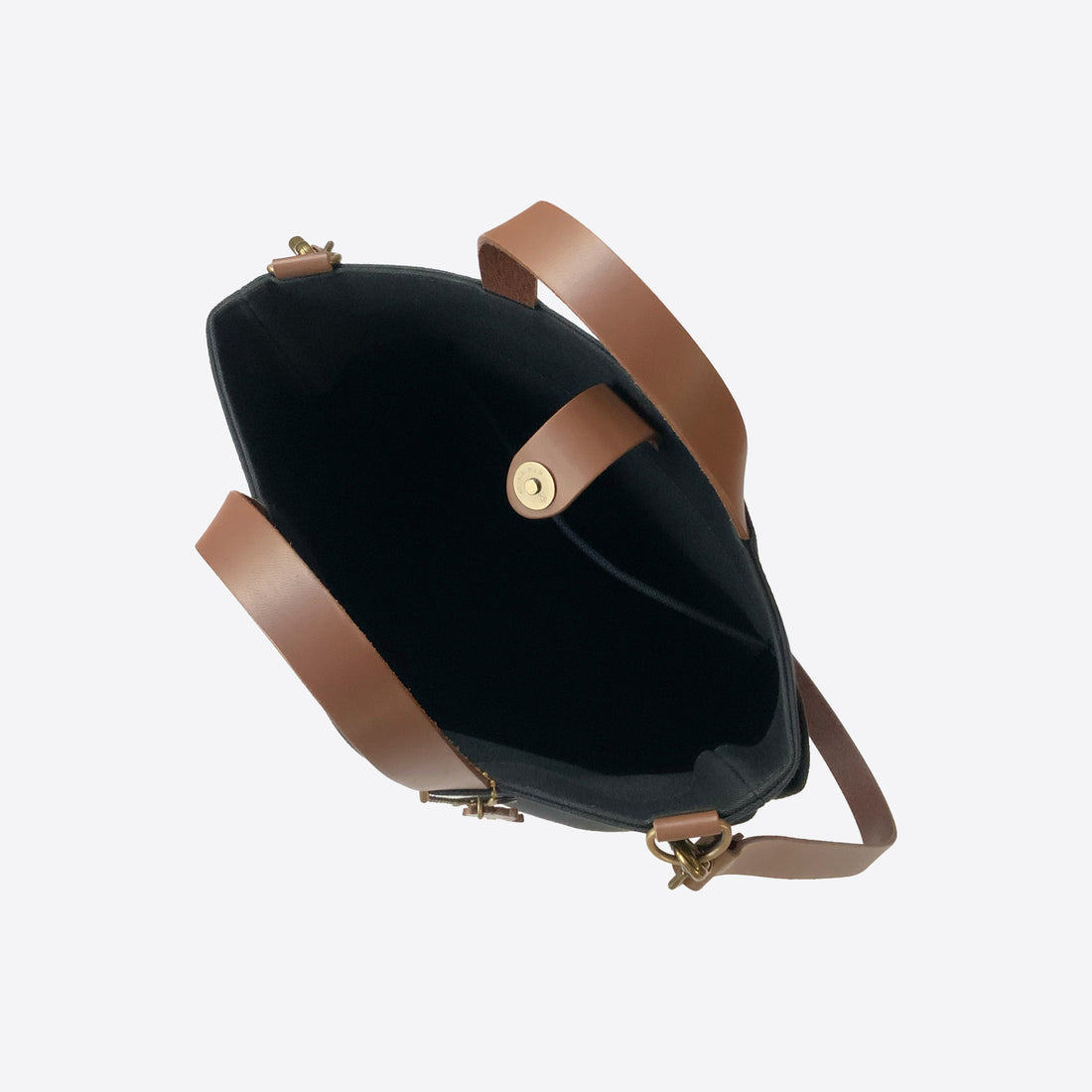 [Zutto no Ouchi Project Item] Bucket Tote Bag Black [No donation ticket] an022
