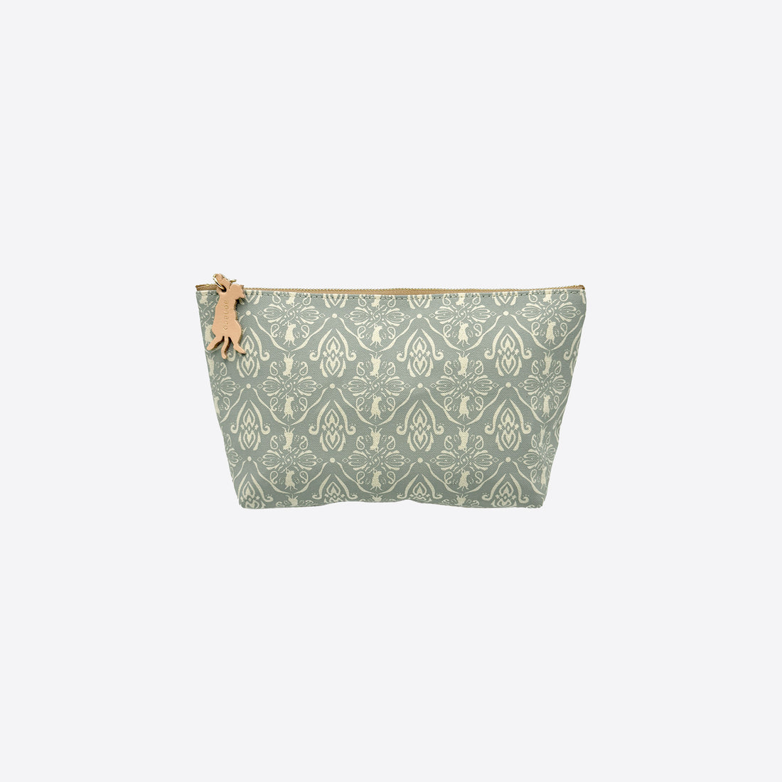 Damask pattern pouch M &lt;Donation ticket ¥400 included&gt; an035 