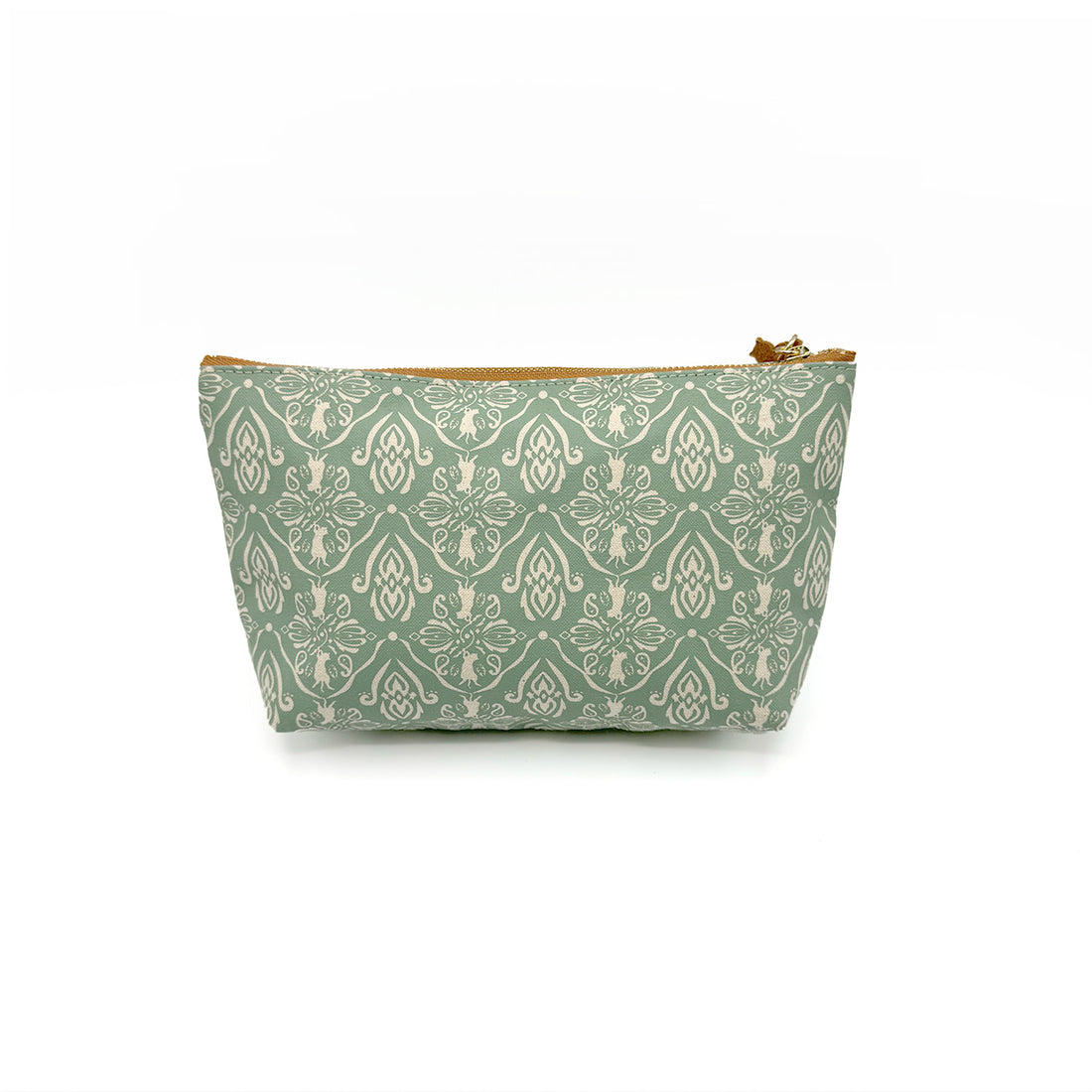 Damask pattern pouch M &lt;Donation ticket ¥400 included&gt; an035 