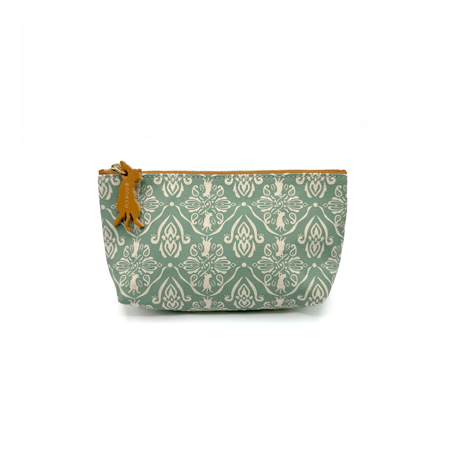 Damask pattern pouch S &lt;Donation ticket ¥300 included&gt; an036 