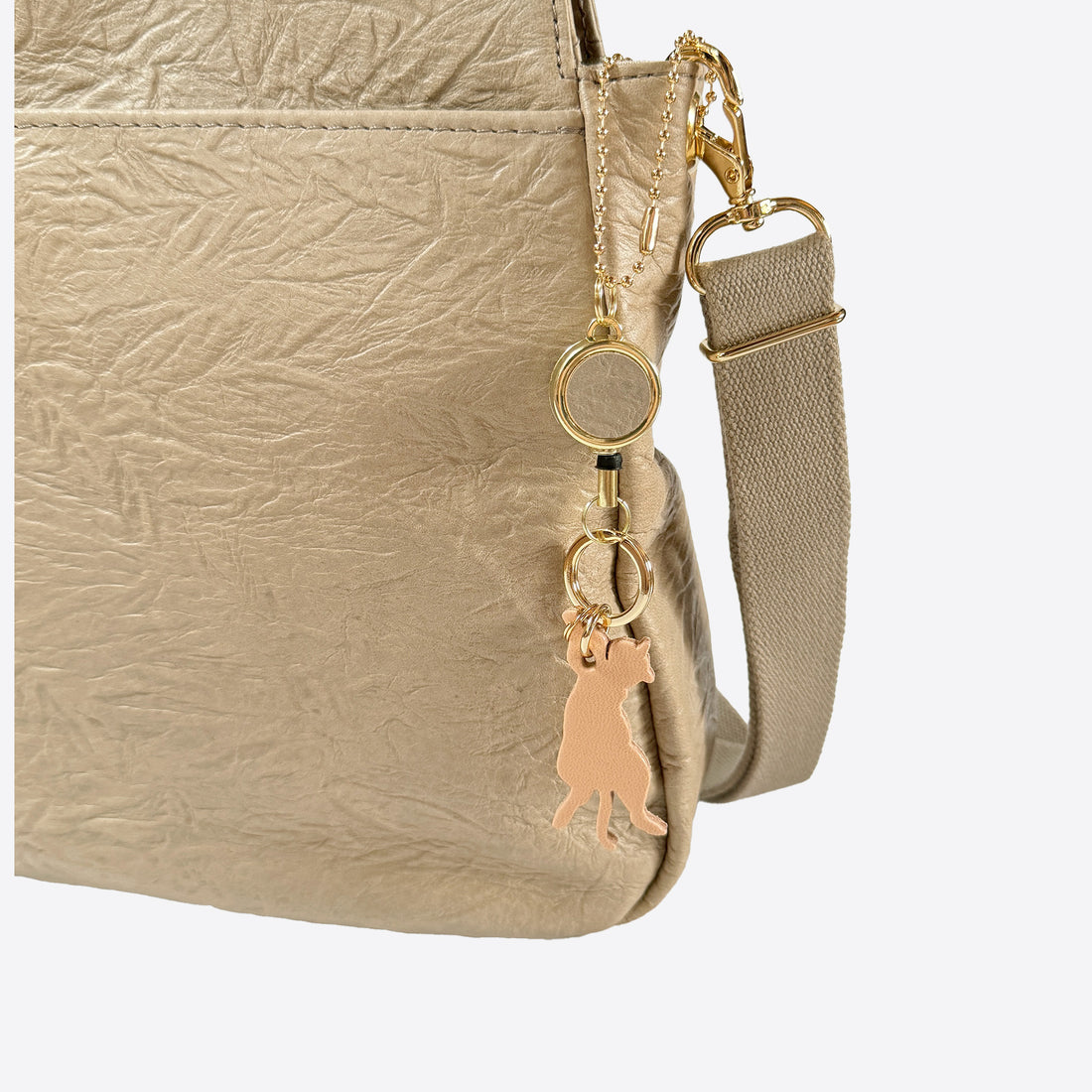 [New!] 2-way shoulder bag, blue green &lt;Donation ticket ¥2,700 included&gt; an038