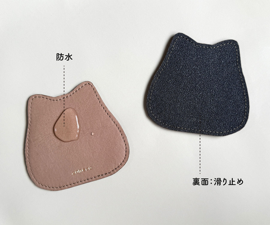 [直營限定商品]貓印花T卹石黑&lt;附贈券350日圓&gt;